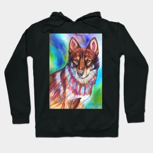 Power and Wisdom of the Wolf Hoodie